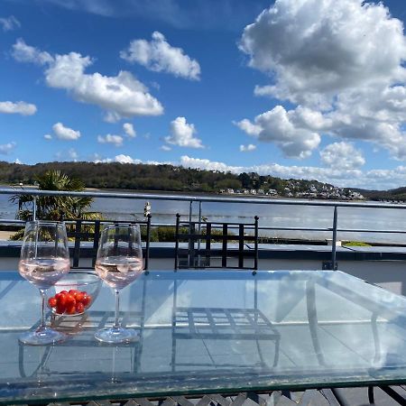 Maison Villa Montmarin Vue Mer Bretagne Nord Vers Roscoff Carantec Morlaix Plouescat Locquenole Avec Son Spa Et Sa Vue Mer Bagian luar foto