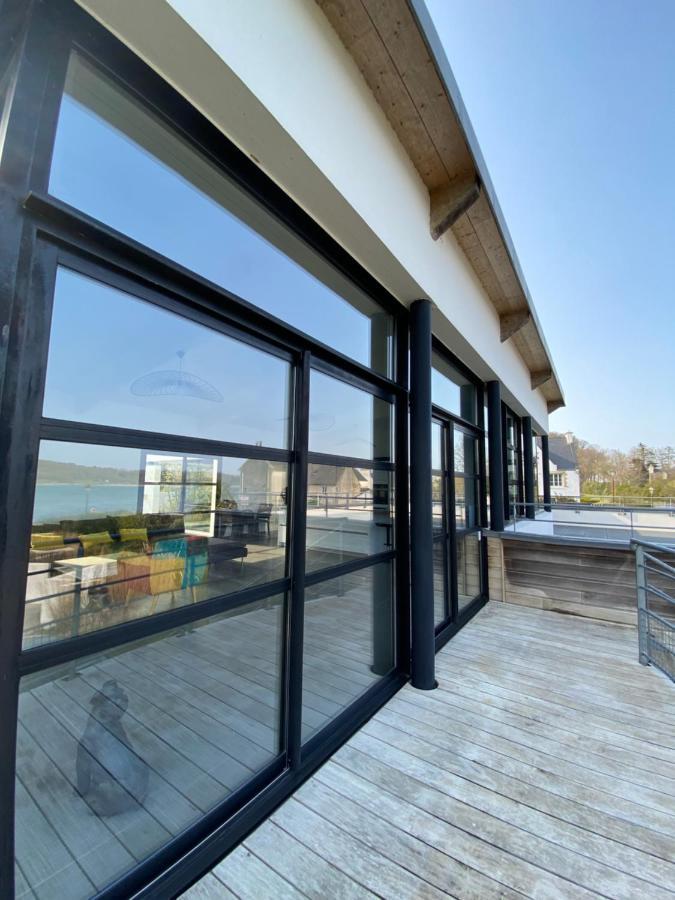 Maison Villa Montmarin Vue Mer Bretagne Nord Vers Roscoff Carantec Morlaix Plouescat Locquenole Avec Son Spa Et Sa Vue Mer Bagian luar foto